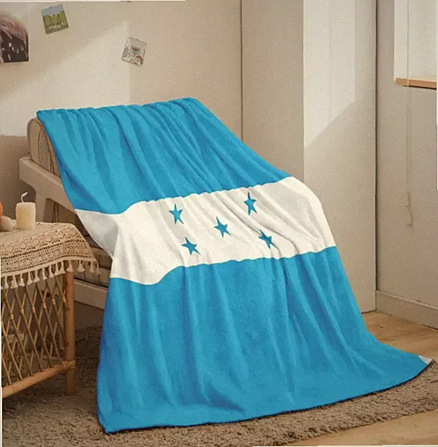 Honduras Country Flag Blankets 51 in x 63 in