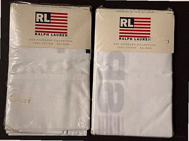 NEW PAIR Rare Ralph Lauren Standard POLO SPORT PILLOWCASES Vintage AMERICAN FLAG