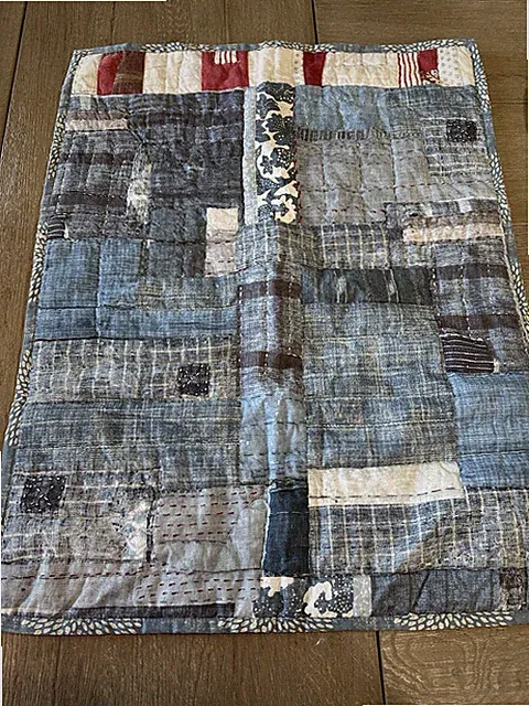 POTTERY BARN AMERICANA FLAG QUILTED STANDARD SHAM